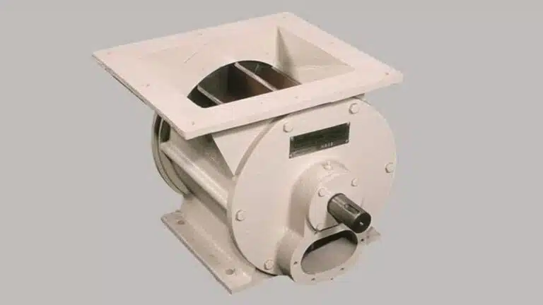 Rotary airlock valves for pneumatic conveying, dust collectors, and dosing Descripción de la imagen
